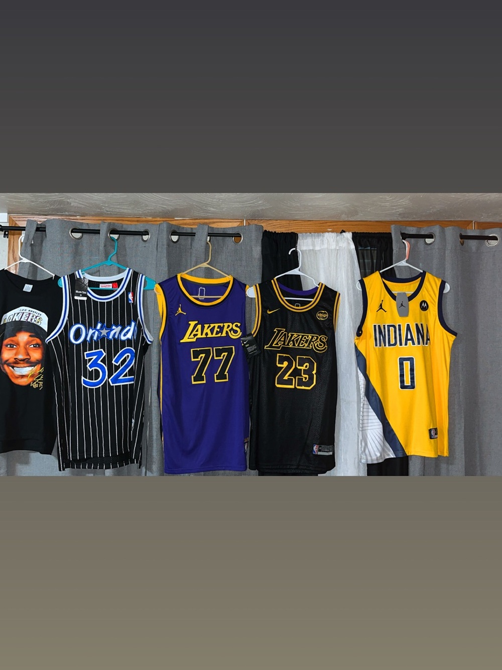Nike Men’s Basketball Jerseys - Purple, Black, Yellow, Blue